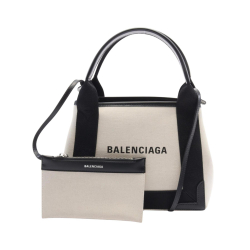 Balenciaga Navy Cabas