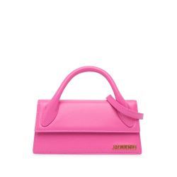 Jacquemus AB Jacquemus Pink Hot Pink Calf Leather Le Chiquito Long Italy