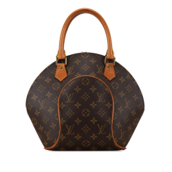 Louis Vuitton B Louis Vuitton Brown Monogram Canvas Canvas Monogram Ellipse PM France