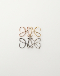 Loewe Anagram Bi-Color Brooch