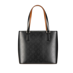 Louis Vuitton B Louis Vuitton Gray Dark Gray Calf Leather Monogram Mat Stockton Spain