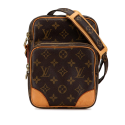 Louis Vuitton B Louis Vuitton Brown Monogram Canvas Canvas Monogram Amazone France