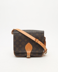 Louis Vuitton Monogram Cartouchière MM Bag