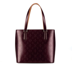 Louis Vuitton AB Louis Vuitton Purple Calf Leather Monogram Mat Stockton Spain