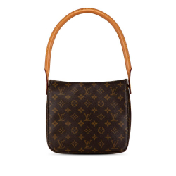 Louis Vuitton AB Louis Vuitton Brown Monogram Canvas Canvas Monogram Looping MM France