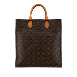 Louis Vuitton B Louis Vuitton Brown Monogram Canvas Canvas Monogram Sac Plat France