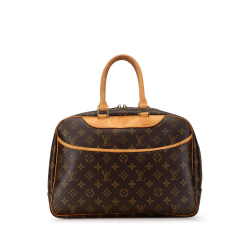 Louis Vuitton B Louis Vuitton Brown Monogram Canvas Canvas Monogram Deauville France