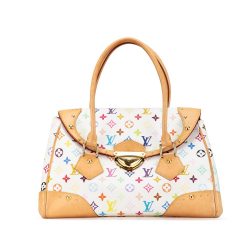 Louis Vuitton B Louis Vuitton White Monogram Multicolore Canvas Canvas Monogram Multicolore Beverly GM France