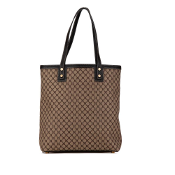 Celine AB Celine Brown Beige Canvas Fabric Macadam Tote China