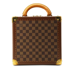 Louis Vuitton B Louis Vuitton Brown Damier Canvas Canvas Damier Ebene Cotteville 26 Italy