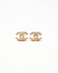 Chanel Icon Earrings Rhinestone Earrings