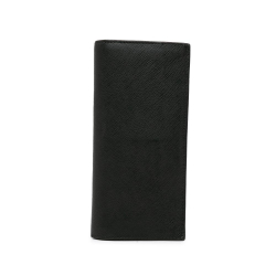 Prada B Prada Black Saffiano Leather Long Wallet Italy