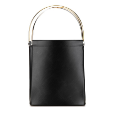 Cartier AB Cartier Black Calf Leather Trinity Handbag France