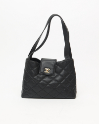 Chanel CC Caviar Tote Bag