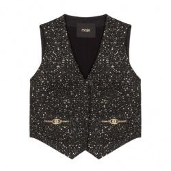 Maje Tweed Vest_New with Tags