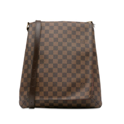 Louis Vuitton AB Louis Vuitton Brown Damier Canvas Canvas Damier Ebene Musette Salsa GM France