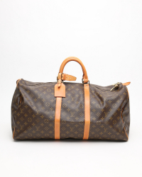 Louis Vuitton Monogram Keepall 55 Weekend Bag