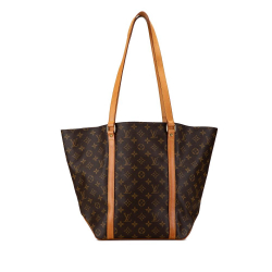 Louis Vuitton AB Louis Vuitton Brown Monogram Canvas Canvas Monogram Sac Shopping France