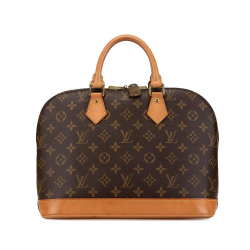 Louis Vuitton B Louis Vuitton Brown Monogram Canvas Canvas Monogram Alma PM France