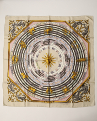 Hermès HERMÈS Carré 90 Dies Et Hore Silk Scarf