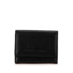 Burberry AB Burberry Black Calf Leather Card Holder United Kingdom