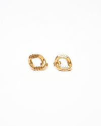 Celine Link Stud Earrings