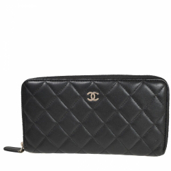 Chanel Zip around wallet