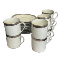 Bernardaud Ensemble de 8 tasses à café