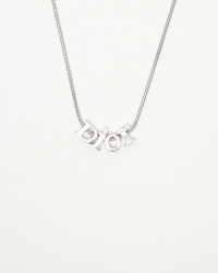 Christian Dior Logo Necklace