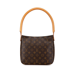 Louis Vuitton B Louis Vuitton Brown Monogram Canvas Canvas Monogram Looping MM France