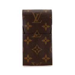 Louis Vuitton AB Louis Vuitton Brown Monogram Canvas Canvas Monogram Etui Cigarette Case France