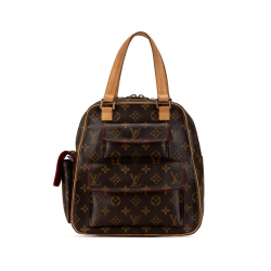 Louis Vuitton B Louis Vuitton Brown Monogram Canvas Canvas Monogram Excentri-Cite France