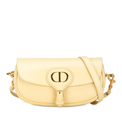 Christian Dior AB Dior Yellow Light Yellow Calf Leather Bobby East West Crossbody Bag Italy