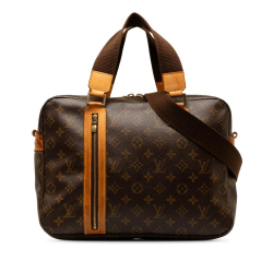 Louis Vuitton B Louis Vuitton Brown Monogram Canvas Canvas Monogram Sac Bosphore Spain