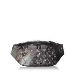 Louis Vuitton AB Louis Vuitton Black with Gray Monogram Canvas Canvas Monogram Galaxy Discovery Bumbag France