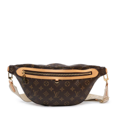 Louis Vuitton AB Louis Vuitton Brown Monogram Canvas Canvas Monogram High Rise Bumbag Spain