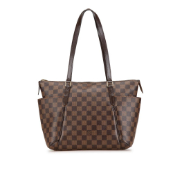 Louis Vuitton B Louis Vuitton Brown Damier Canvas Canvas Damier Ebene Totally PM France