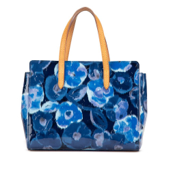 Louis Vuitton B Louis Vuitton Blue Vernis Leather Leather Vernis Catalina Ikat BB France