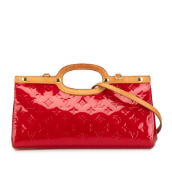 Louis Vuitton AB Louis Vuitton Red Vernis Leather Leather Monogram Vernis Roxbury Drive Spain