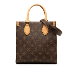 Louis Vuitton AB Louis Vuitton Brown Monogram Canvas Canvas Monogram Sac Plat BB France