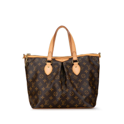 Louis Vuitton B Louis Vuitton Brown Monogram Canvas Canvas Monogram Palermo PM France