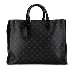 Louis Vuitton B Louis Vuitton Black Monogram Canvas Canvas Monogram Eclipse Grand Sac Tote France