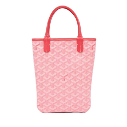 Goyard AB Goyard Pink Coated Canvas Fabric Goyardine Poitiers France