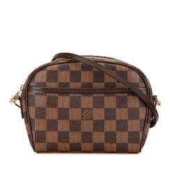 Louis Vuitton AB Louis Vuitton Brown Damier Canvas Canvas Damier Ebene Ipanema Pochette France