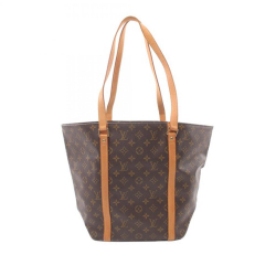 Louis Vuitton AB Louis Vuitton Brown Monogram Canvas Canvas Monogram Sac Shopping France