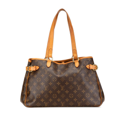 Louis Vuitton AB Louis Vuitton Brown Monogram Canvas Canvas Monogram Batignolles Horizontal Spain