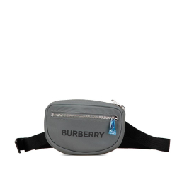 Burberry AB Burberry Gray Nylon Fabric Cannon Bumbag China