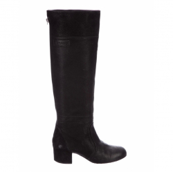 Chanel Interlocking CC Logo Riding Boots