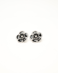 Chanel Camelia Clip-on Earrings