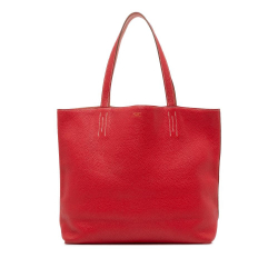 Hermès B Hermès Red Calf Leather Clemence Double Sens 36 France